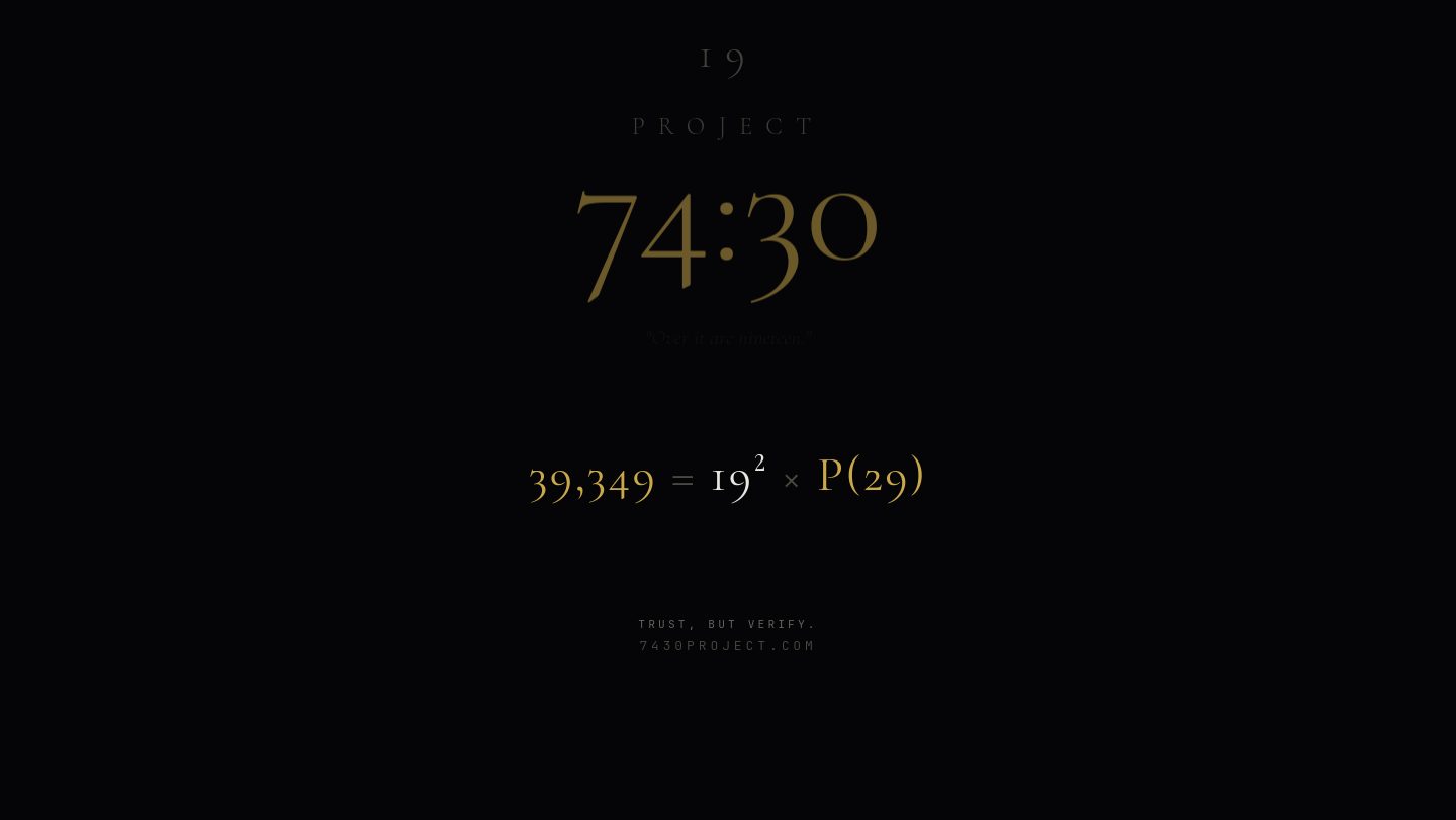 74:30 Project - 7430project.com