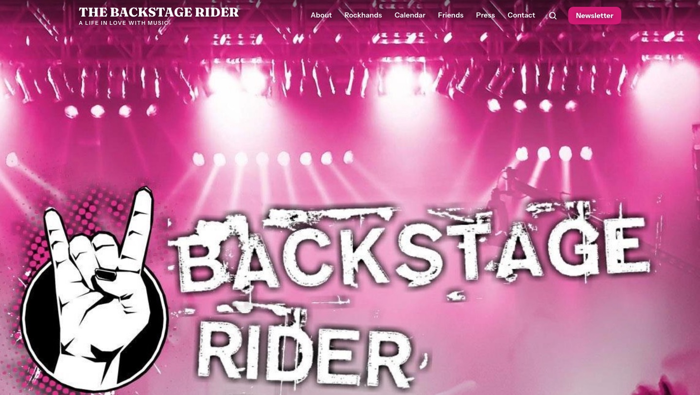 The Backstage Rider - backstagerider.com