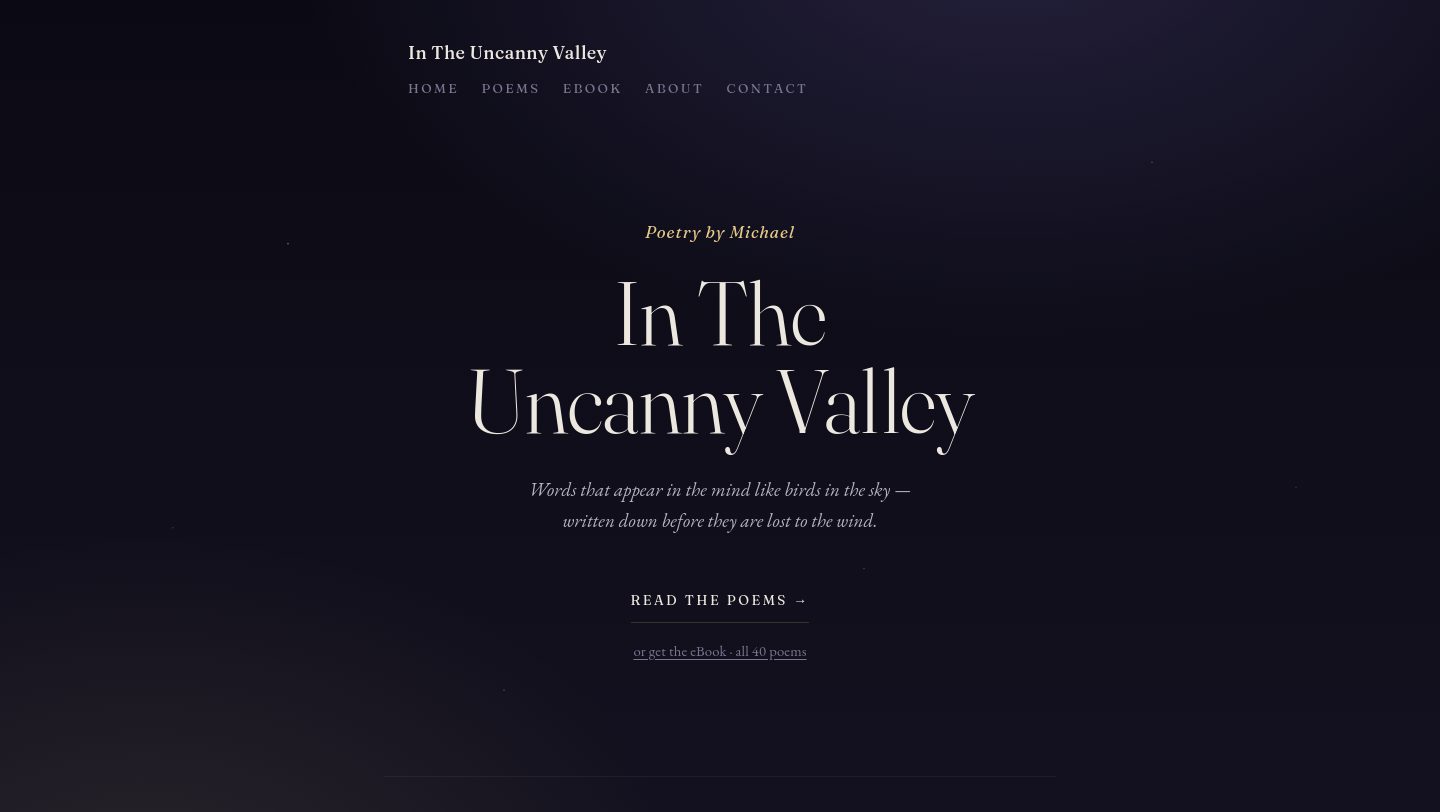 In the Uncanny Valley - intheuncannyvalley.com